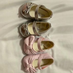 Size 0 shoes Janie and Jack